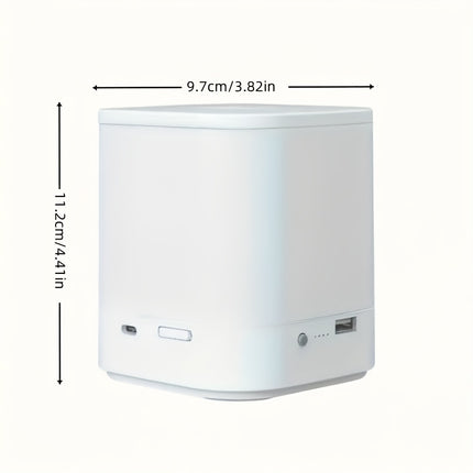 1 Rechargeable Touch Night Light with Adjustable Brightness, Suitable for Bedroom, Bathroom