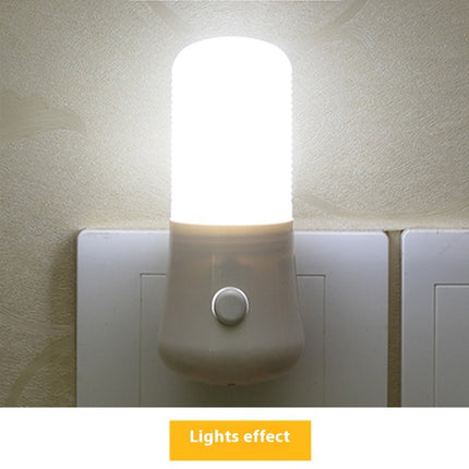 Cross-border Opening Advertising Gift Cartoon Led Small Night Lamp Plug-in Light-controlled Induction Bedroom Bedside Night Corridor Light