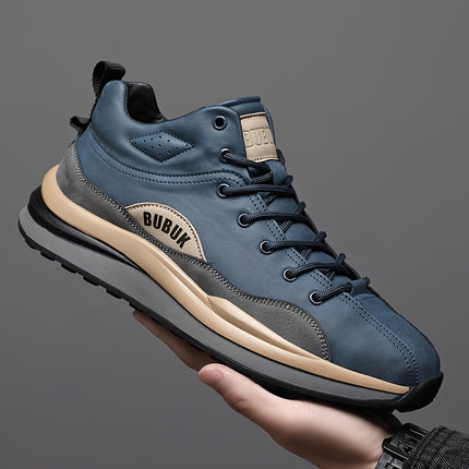 Durable PU Upper & Rubber Sole, Breathable Fabric Lining, Cushioned Comfort for Hiking