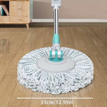 Mop wet and dry dual-use stainless steel double drive rotating mop bucket,