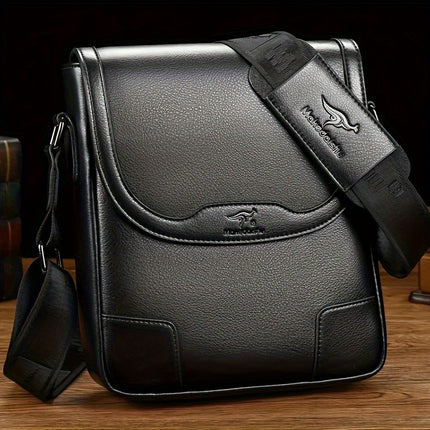 New Men'S Crossbody Bag, Single-Shoulder Vertical Casual Backpack, Trendy Large