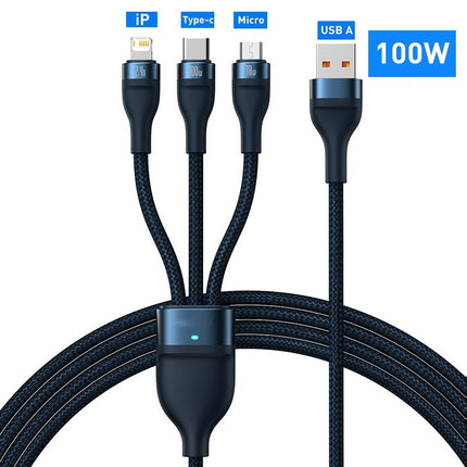 3 In 1 USB C Cable Cable 100W