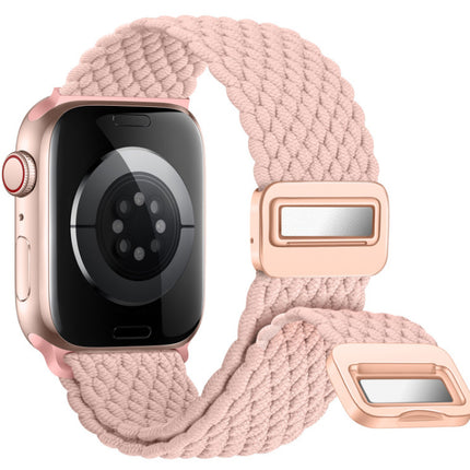 Magnetic Buckle Woven Loop Integrated Strap