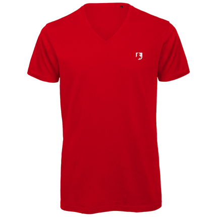 Herren Premium Bio V-Neck T-Shirt FOLDFILED