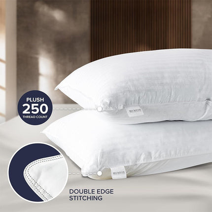 Satin Stripe Pillow Pillow Core Cotton Fiber Filling