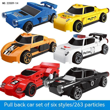 Building Block City Recycling Car Assembly Toy