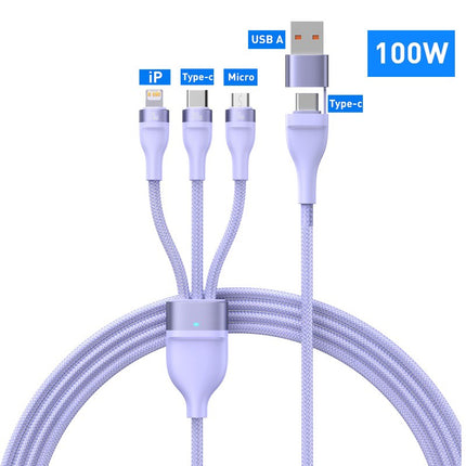 3 In 1 USB C Cable Cable 100W