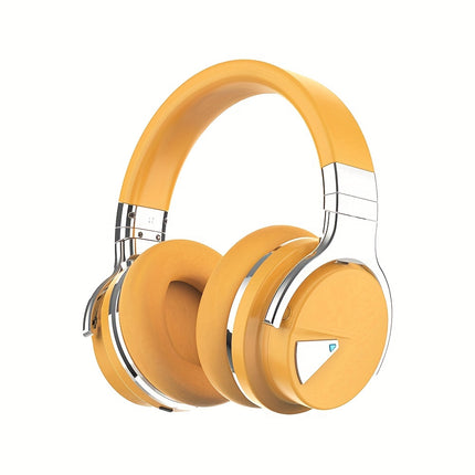 Active Noise Cancelling Wireless Headphones, 30H Playtime, with Microphone,