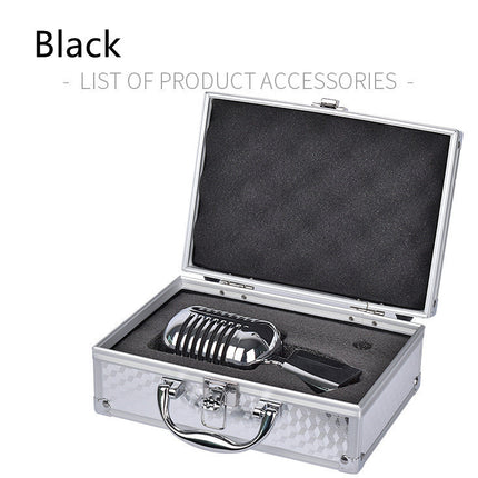 Retro Metal Home Stage Microphone On Stage