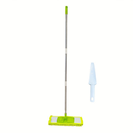 Wet and Dry Chenille Cleaning Flat Mop | Household Mop for Wooden Boards, Tile Floors, and Windows