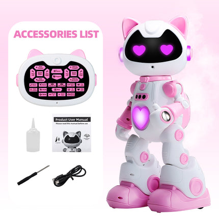 Intelligent Programming Gesture Induction Robot Spray Cool Breathing Lamp Children's Toys