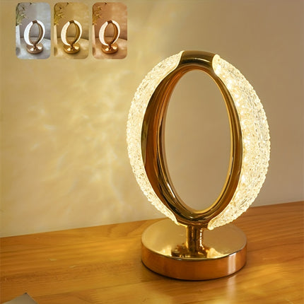 1pc Modern Table Lamp with - Adjustable Color Temperature & Dimmable Night