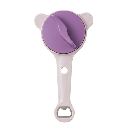Non-slip, Effortless Can Opener Manual Adjustable Lid Opener
