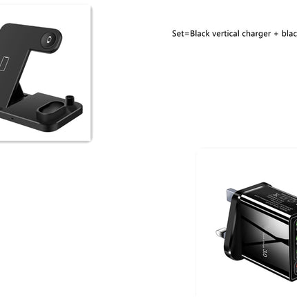4 in 1 Wireless Charger Qi 10W Fast Charging