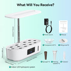 Hydroponic Value Machine White / EU