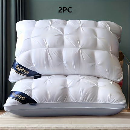 1/2pcs Luxury Hotel-Grade Bed Pillow-Ergonomic Design for Back, Side & Stomach Sleepers