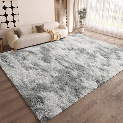 A Plush Carpet, Fluffy for The Bedroom, Rectangular Bedside Rug, Suitable for Living Rooms, Bedrooms