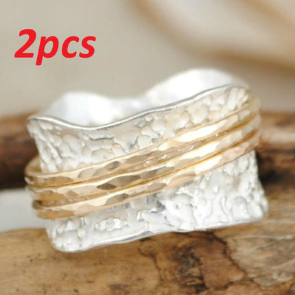 Rotating Pattern Ring For Women