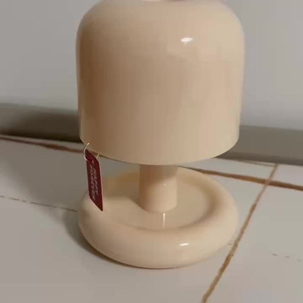Mini Bedside Night Light with a Sunset Gradient Glow, Small Table Lamp.