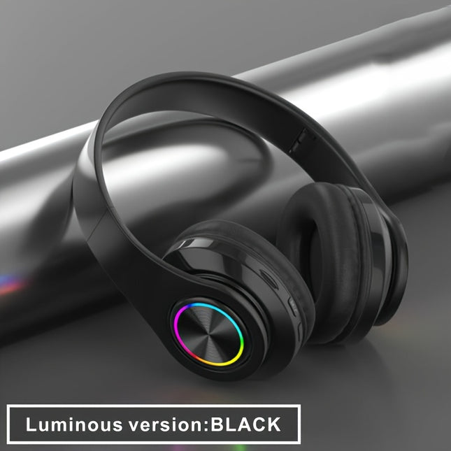 Wireless Comfortable In-Ear Foldable Luminous Headphones,