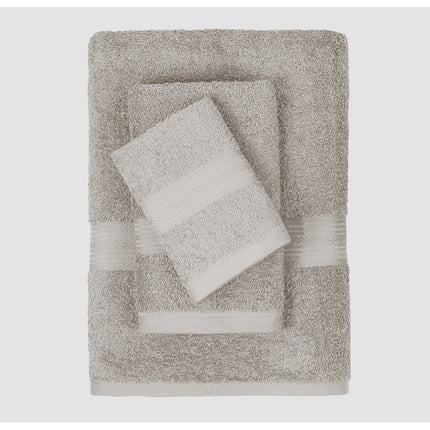 Household Soft Absorbent Solid-Colored Pure Cotton Towel Set Of Three