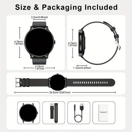 Smart Watch-3.86cm Display, Answer/Dial/Reject, Wireless Call, Outdoor Fitness Monitor,
