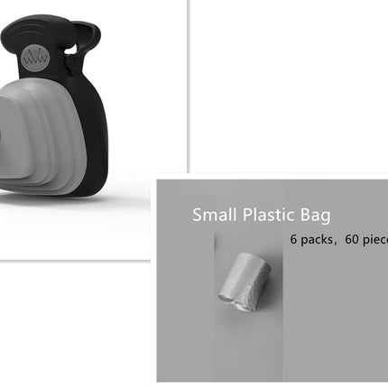 Pet Dog Poop Bag Dispenser Travel Foldable Poop Spoon