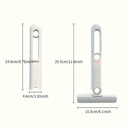 1pc Hands-Free Sponge Mop - Super Absorbent Multipurpose Mop with Easy Wash Design for Bathroom,