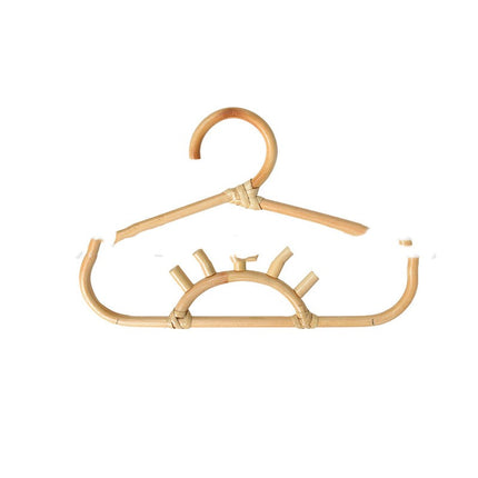 Handmade Rattan Clothes Hanger For Children