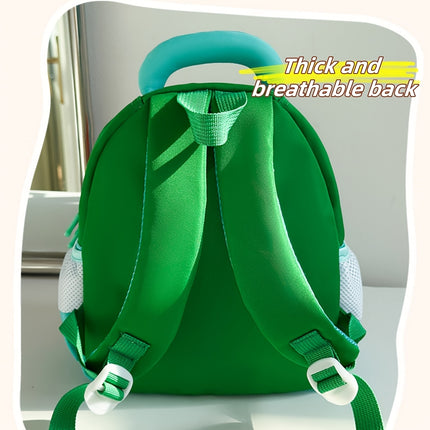 Lightweight Cartoon Tractor Backpacks for Kids - Adjustable Strap, Durable Polyester Lining