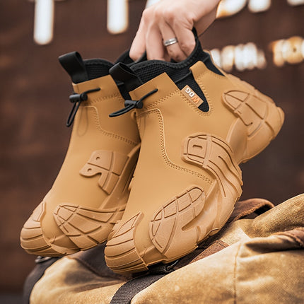 Men'S Trendy Casual Sports Shoes with Thick Soles, Suitable for Outdoor Hiking And Climbing,
