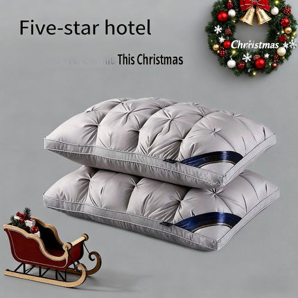 Premium Hotel-Grade Bed Cushions - Made with 100% Polyester Fabric & Plush Down Substitute Filling