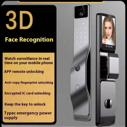Automatic Face Recognition Intelligent Fingerprint Password Lock