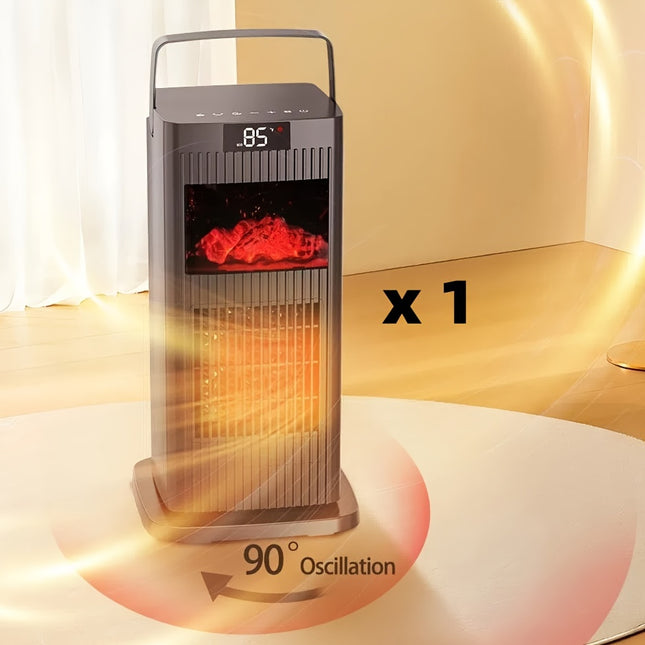 1500W Space Heater with Thermostat, Electric Space Heaters