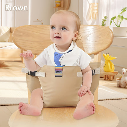 1pc Children's Dining Safety Belt for High Chairs, Foldable and Adjustable Buckle Design,