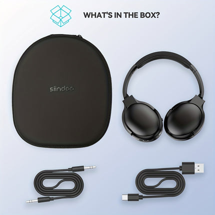 Long Battery Life Wireless BT Headphones - Active Noise Cancellation, Designed For Sports