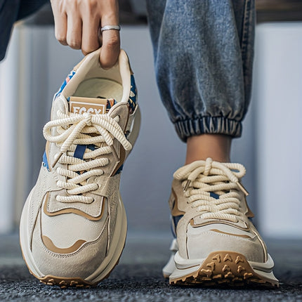 Men's Casual Sneakers, Fashionable, Lightweight, Versatile, Comfortable, Trendy, Streetwear