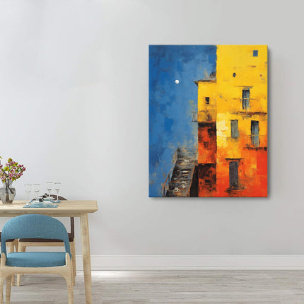 Handmade Oil Painting Canvas Wall Art Decoration Modern Abstract For Home Living Room Decor Entrance Architecture Landscape Niche Art Installation Rolled Frameless Unstretched Painting