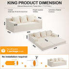 Beige / King
