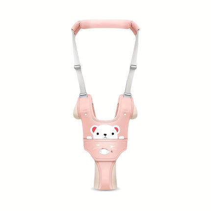 A One-Piece Walking Harness with a Handheld Walking Aid Strap, Adjustable Safety Harness