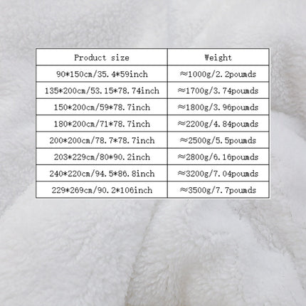 1pc Thickened Soft Plush Comforter - Warm and Comfortable Double-Sided Fleece Design Thick Quilt