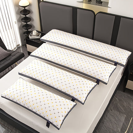 1pc of Premium Soft Extra-long Quilted Pillow Insert, the Best Pillow for Bedding