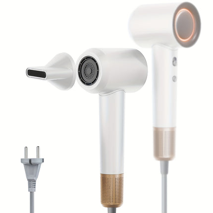 High Speed Hair Dryer, Negative Ion Hair Dryer with 110, 000 RPM Brushless Motor for Fast Drying, High Speed