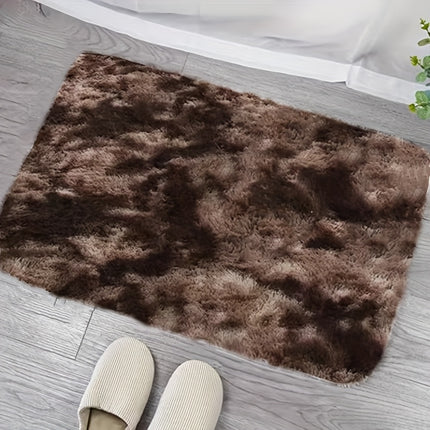 A Plush Carpet, Fluffy for The Bedroom, Rectangular Bedside Rug, Suitable for Living Rooms, Bedrooms