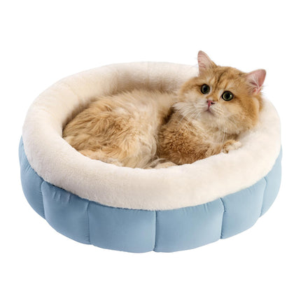 Donut Dog Beds For Small Dogs - Round Cat Beds For Indoor Cats Washable