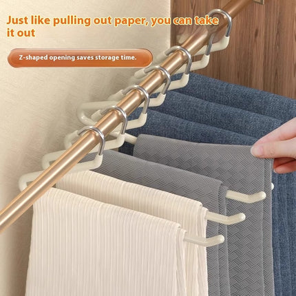Multifunctional Non-slip Z-shaped 2-shaped Trousers Hanger Hanger