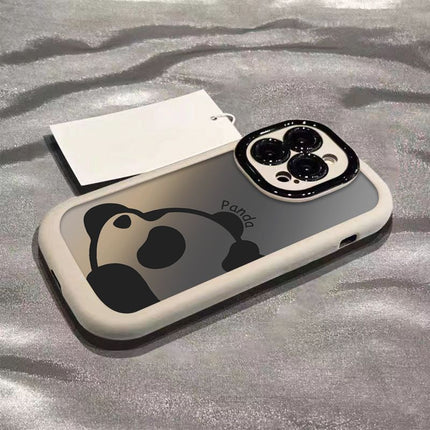 Fashion Gradient Panda I Phone Case