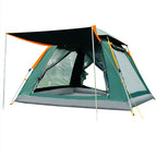 Extra large silver glue green / Single tent