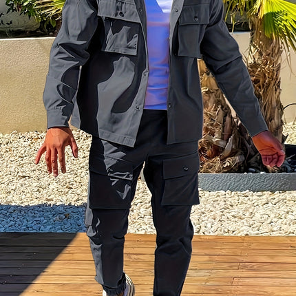 New European and American Cross-border Casual Sports Trendy Fashion Suit