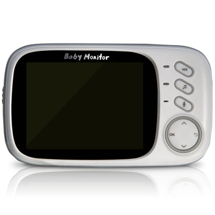Baby monitor, 3.2-inch color LCD display, Portable Baby Monitor with Two-Way Audio, Night Vision
